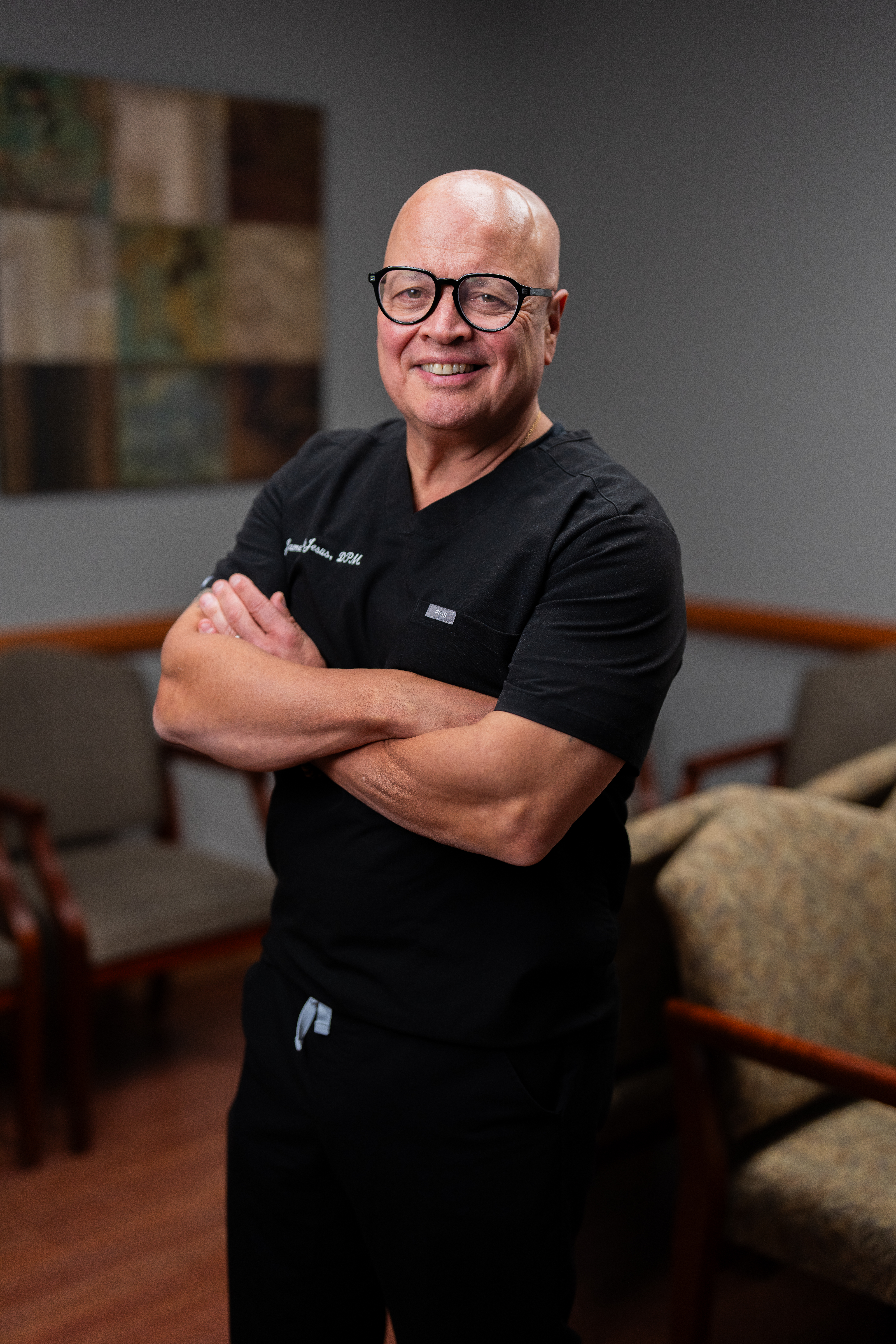 Podiatric specialist from Connecticut James M. DeJesus, DPM, FACFAS, FACFO