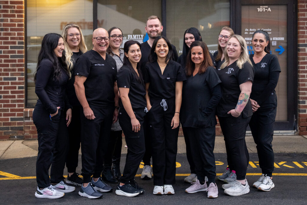 Podiatric specialized team at Danbury Naugatuck and Southbury CT from Family Footcare